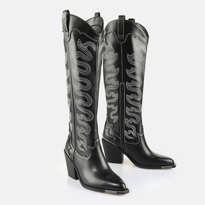 Buffalo West Boot HI black 65002 3
