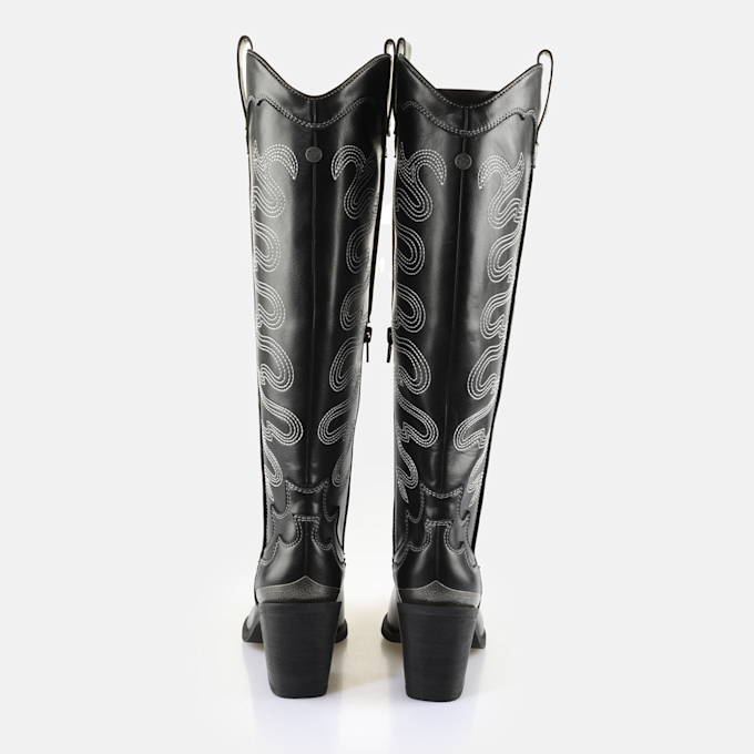 Buffalo West Boot HI black 65002 5