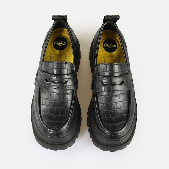 Buffalo Aspha Loafer black 65023 2