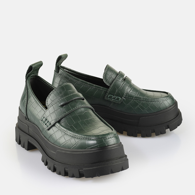 Buffalo Aspha Loafer green 65032 3