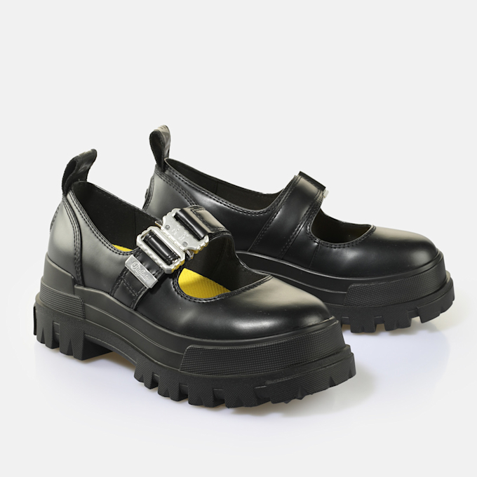 Buffalo Aspha Ballerina Buckle noir 65043 3