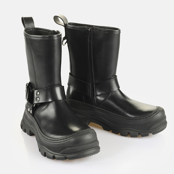 Buffalo Roam Biker Hi black 65030 3