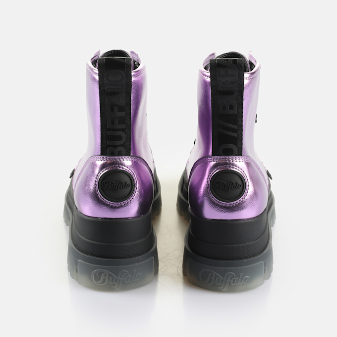 Buffalo Aspha Lace Up Hi purple 65045 5