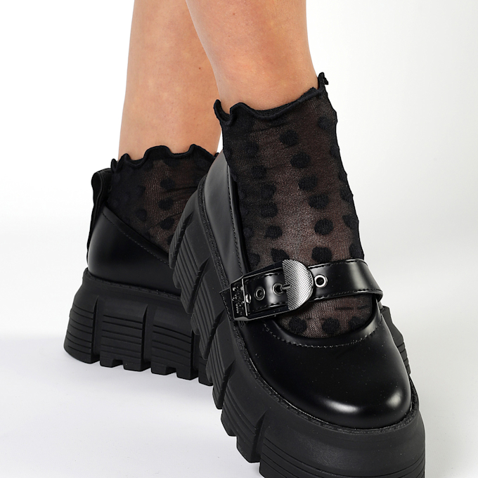Buffalo Glamorous Duo black 65068 4