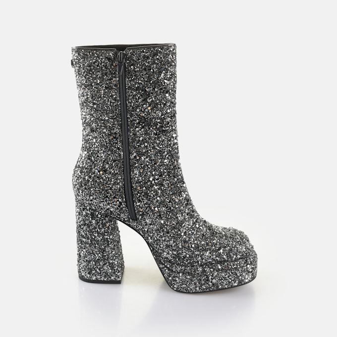 Buffalo May Ankle Boot Glam silver 65078 4