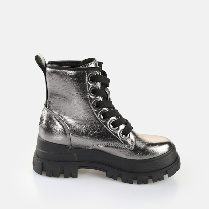 Buffalo Aspha Lace Up HI Warm silver 65081 4