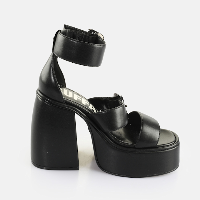 Buffalo Heart Sandal black 65114 4