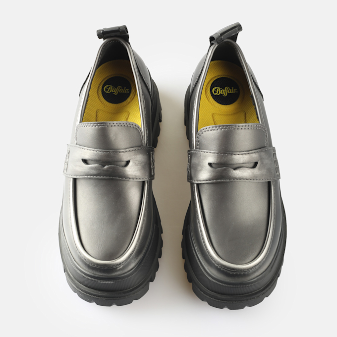 Buffalo Aspha Loafer VNTG black 65118 2