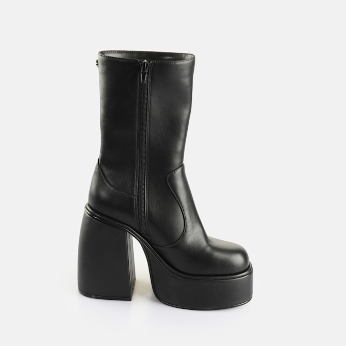 Buffalo Heart Boot Riv schwarz 65153 4