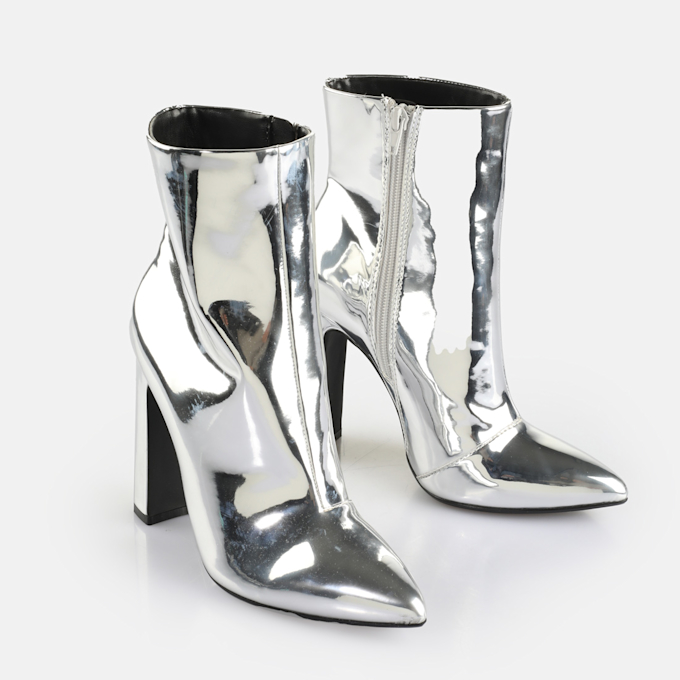 Buffalo July Bootie silver 65164 3