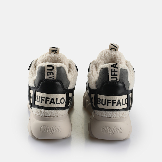 Buffalo CLD CHAI WARM  - VEGAN NUBUCK/FUR  - PURPLE/ROSE black 65169 5