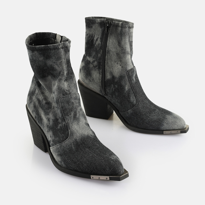 Buffalo West Boot LO black 65185 2