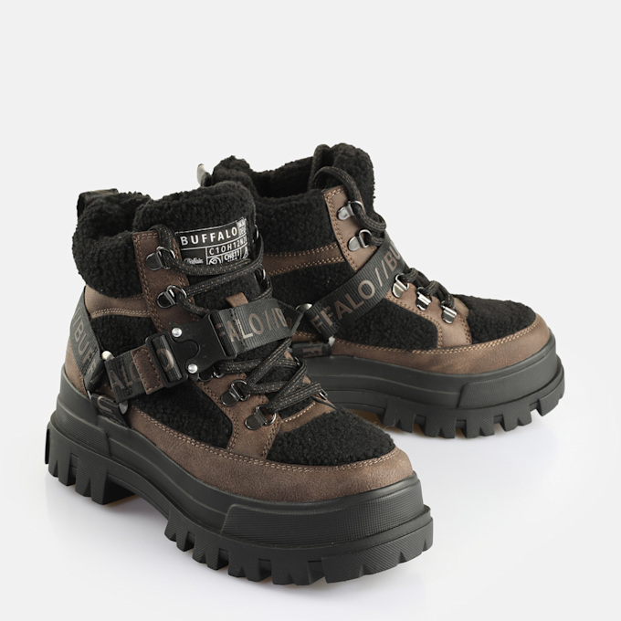 Buffalo Aspha COM MID Warm schwarz 65181 3