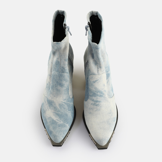 Buffalo West Boot LO blue 65186 2