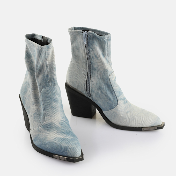 Buffalo West Boot LO blue 65186 3