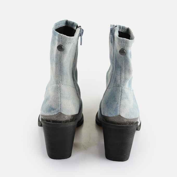 Buffalo West Boot LO blue 65186 5