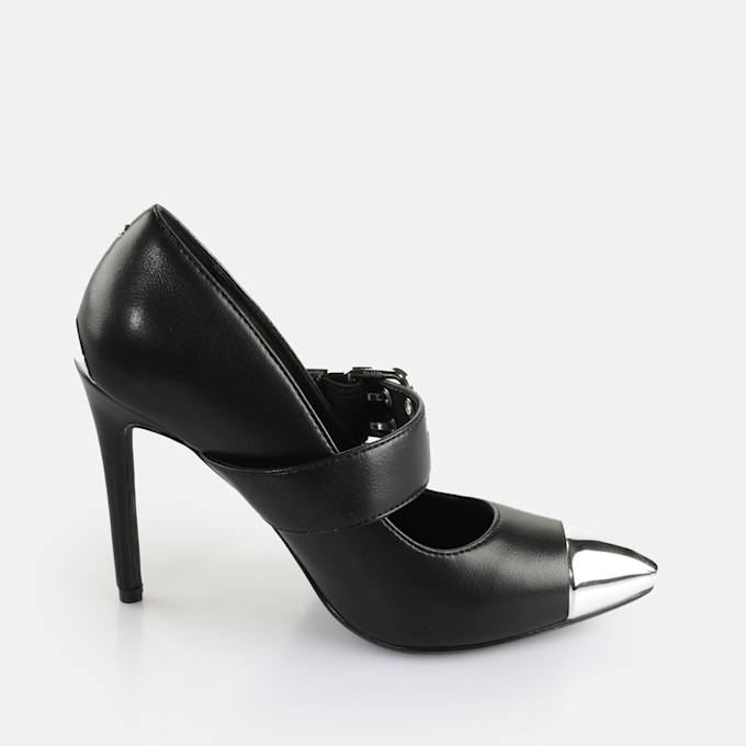 Buffalo Juliet Pump Belt schwarz 65199 4