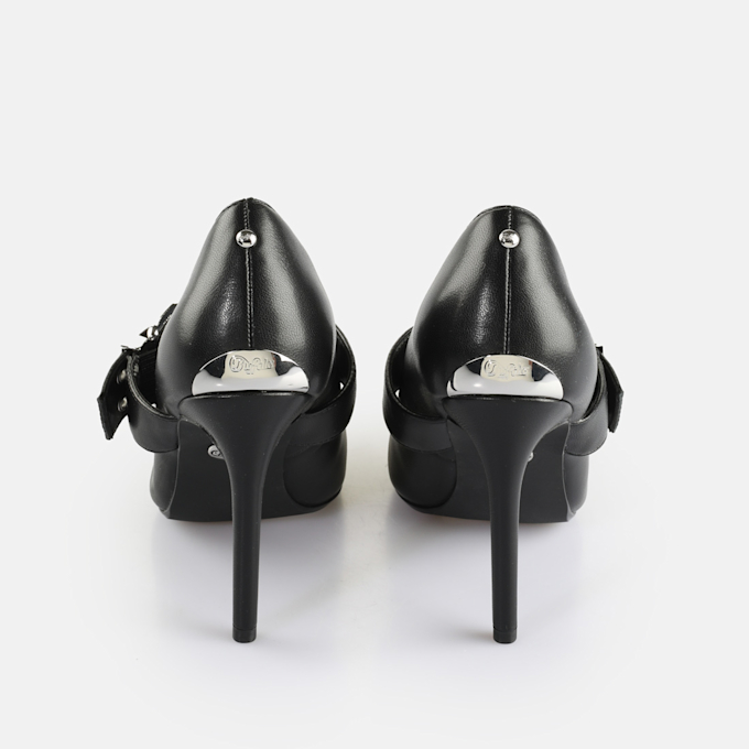 Buffalo Juliet Pump Belt schwarz 65199 5