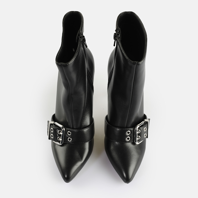 Buffalo Juliet Bootie Belt negro 65200 2