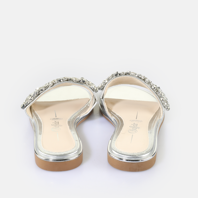 Buffalo Kira Slide argent 65208 5