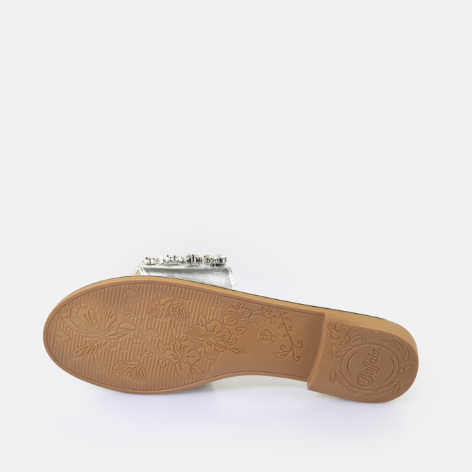 Buffalo Kira Slide argent 65208 6
