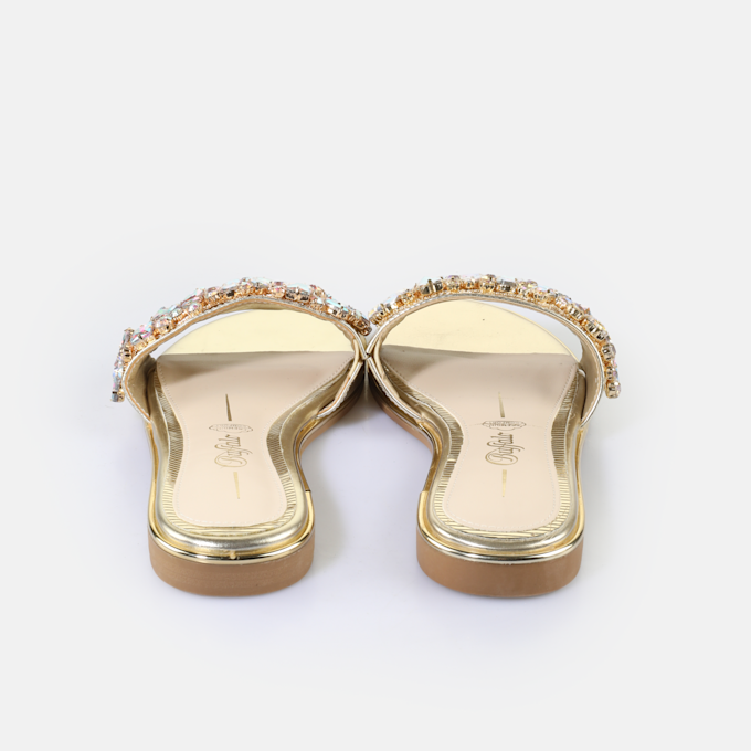 Buffalo Kira Slide dorado 65211 5