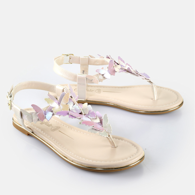 Buffalo Capri Butterfly white 65218 3