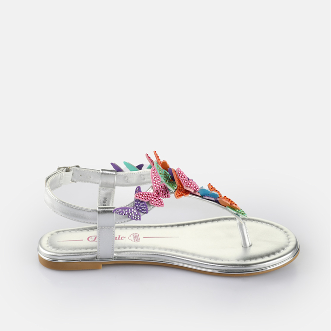 Buffalo Capri Butterfly Glam silver 65220 4
