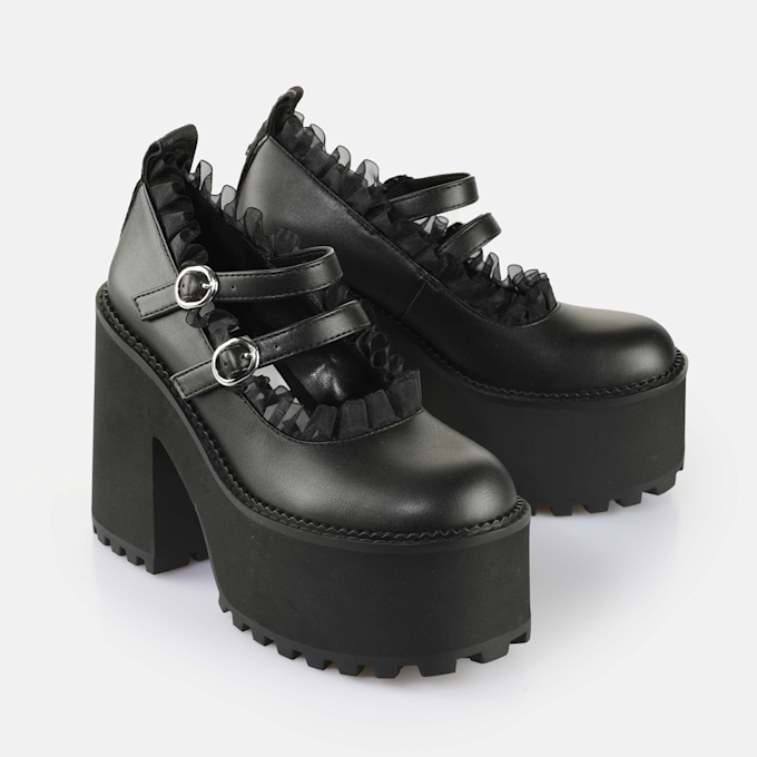 Buffalo Killah Mary Tulle schwarz 65227 3