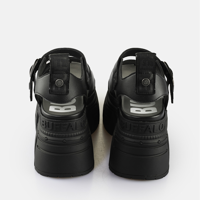 Buffalo Gospher Sandal black 65232 5