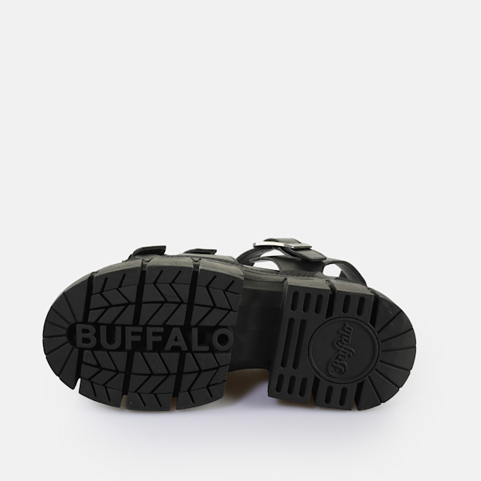 Buffalo Gospher Sandal black 65232 6