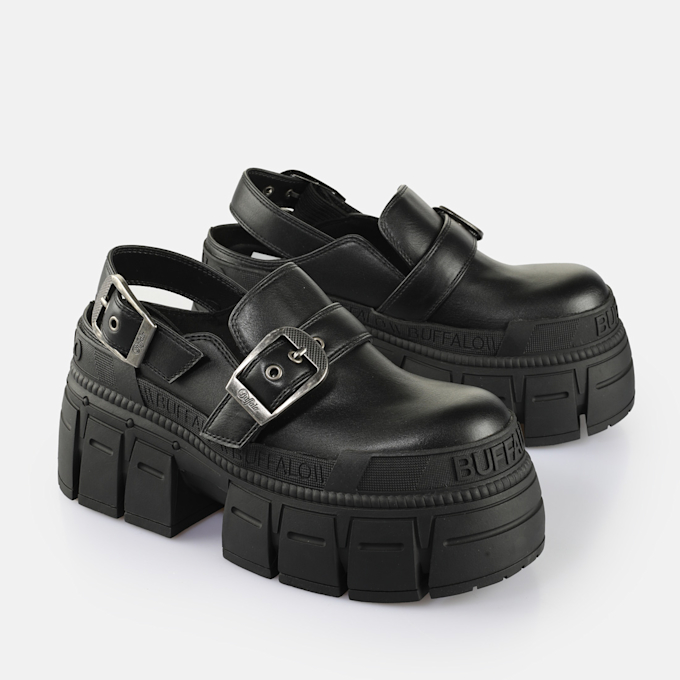 Buffalo Gospher Clog SND schwarz 65236 3