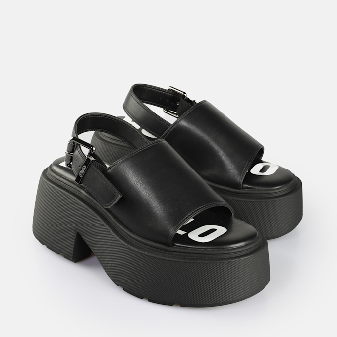 Buffalo VICIOUS MULE SANDAL - VEGAN NAPPA - BLACK black 65237 3