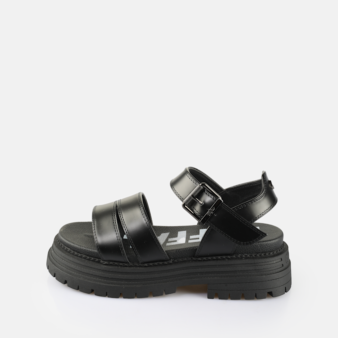 Buffalo Lennox TS Sandal nero 65254 1