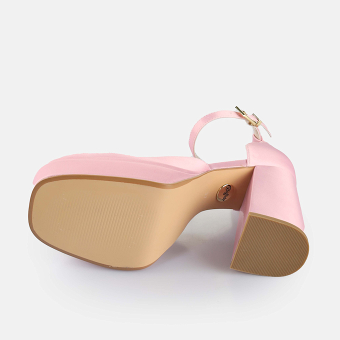 Buffalo MAY DORSAY - VEGAN SUEDE - BLACK/BROWN LEO light pink 65255 6
