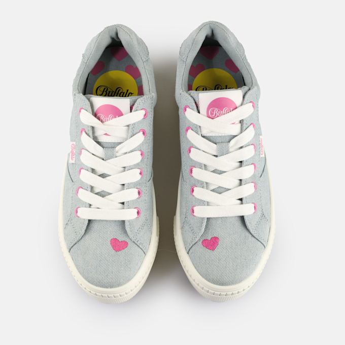 Buffalo Paired Heart blue 65266 2