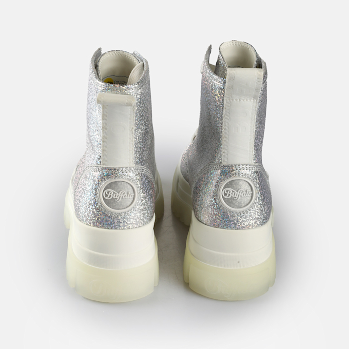 Buffalo Aspha Laceup HI silber 65303 5