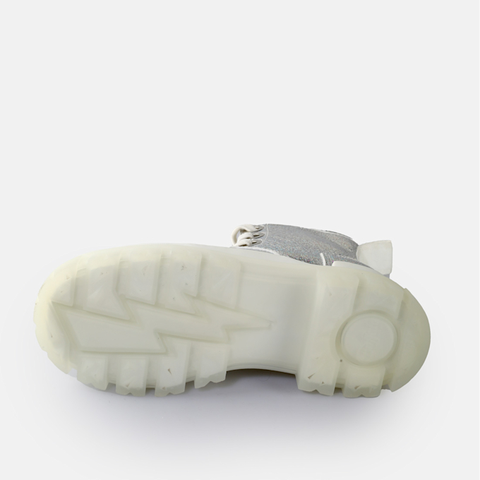 Buffalo Aspha Laceup HI argent 65303 6