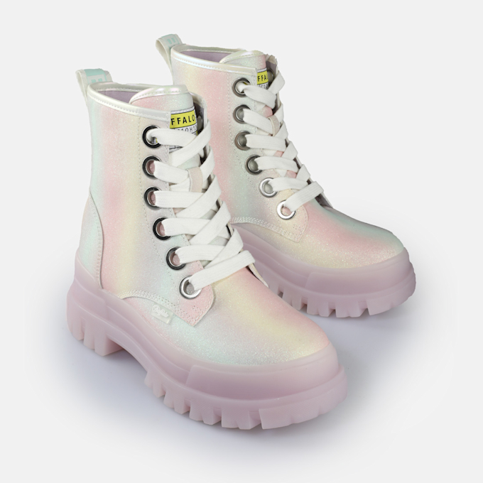 Buffalo Aspha Laceup HI multicolore 65306 3