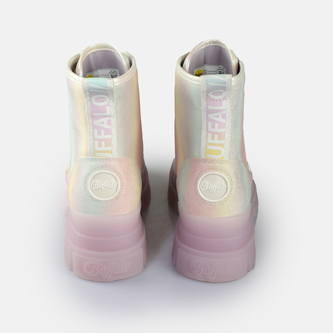 Buffalo Aspha Lace Up Hi multi-colour 65306 5