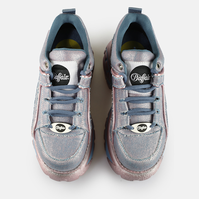 Buffalo Classic Low azul 65323 2