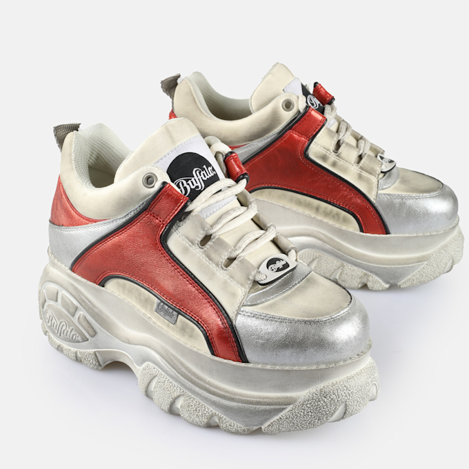 Buffalo Classic Low VNTG white 65338 3