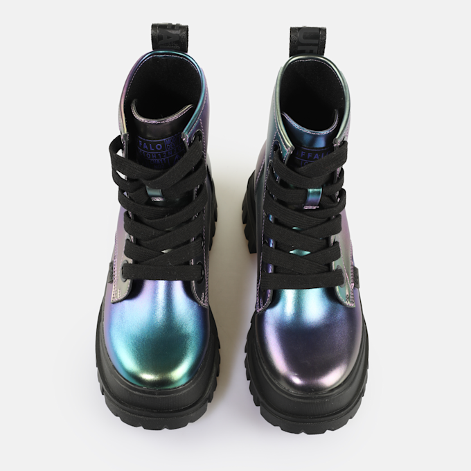 Buffalo Aspha Lace Up Hi purple 65434 2