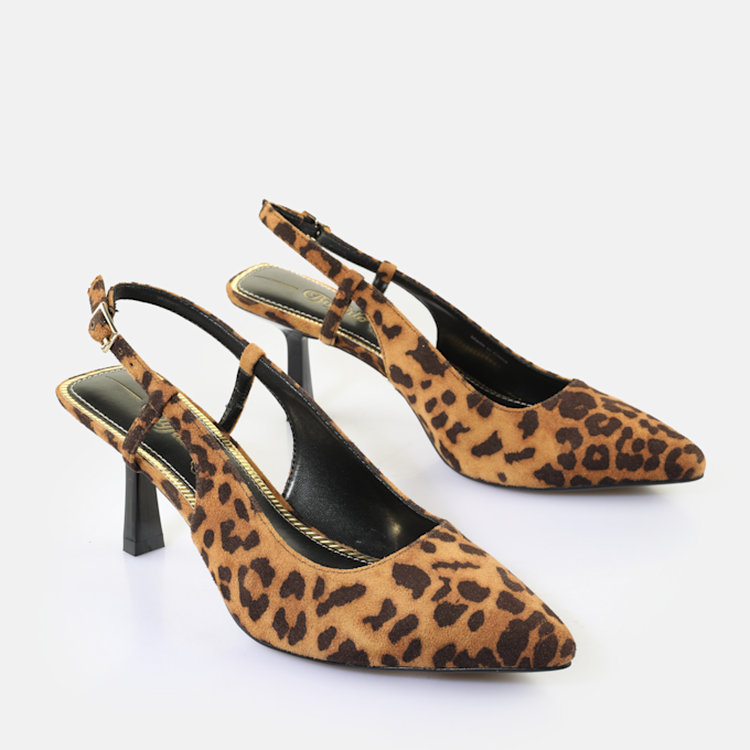 Buffalo Willow Sling Back braun 65444 3