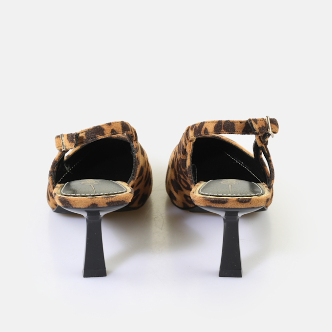 Buffalo Willow Sling Back brown 65444 5