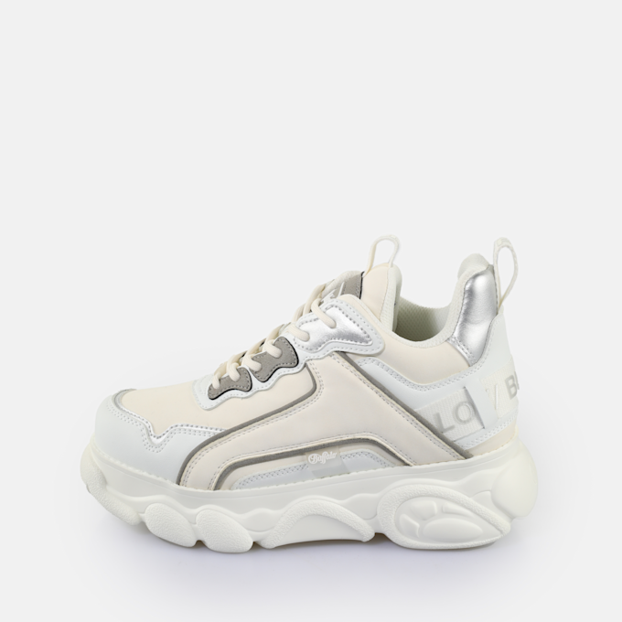 Buffalo CLD Chai sneaker basse vegane, bianco sporco/vaniglia/lilla beige 65450 1