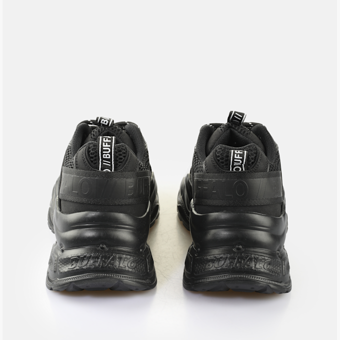 Buffalo YUNO - VEGAN NAPPA/MESH - CREAM/SILVER/PEWTER noir 65459 5