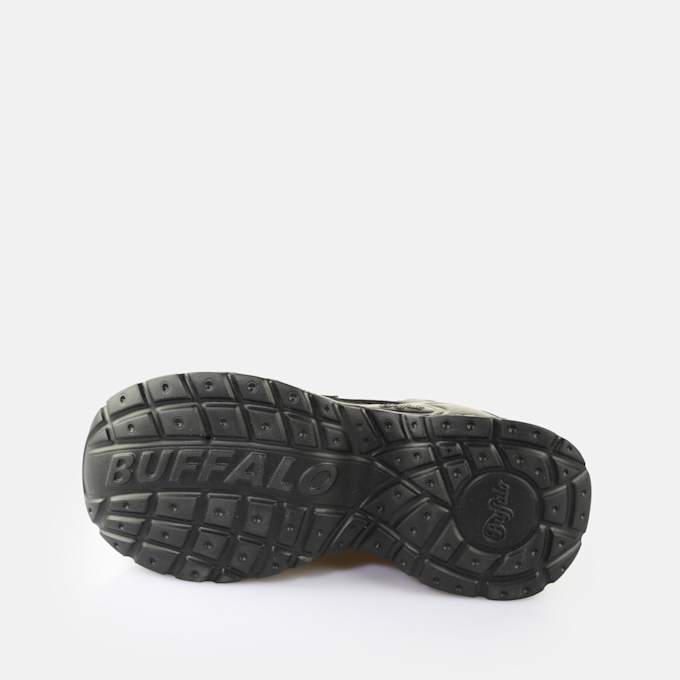 Buffalo YUNO - VEGAN NAPPA/MESH - CREAM/SILVER/PEWTER noir 65459 6