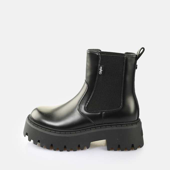 Buffalo ASPEN CHELSEA - VEGAN NUBUCK - GREY black 65480 1