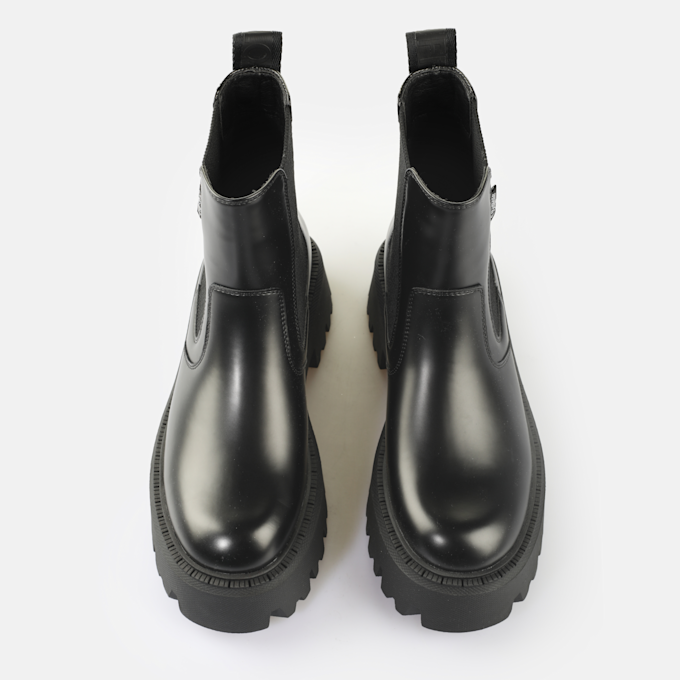 Buffalo ASPEN CHELSEA - VEGAN NUBUCK - GREY noir 65480 2